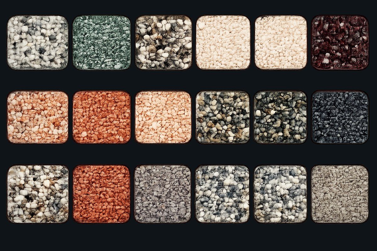 Visualisierung: mögliches Steinteppich-Design – Gadiac Design