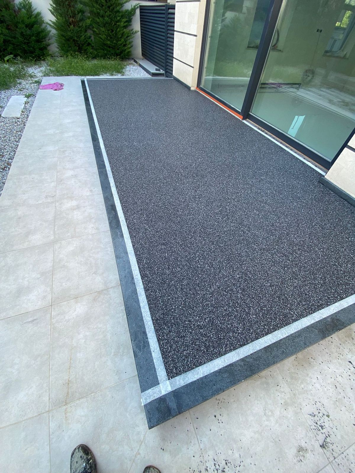 Steinteppich auf Beton verlegen Pirmasens